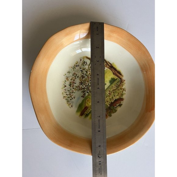 CERAMICHE TADINATE Vintage Made In ITALY Country Farm Rim Baking Casserole Dish - Picture 5 of 5